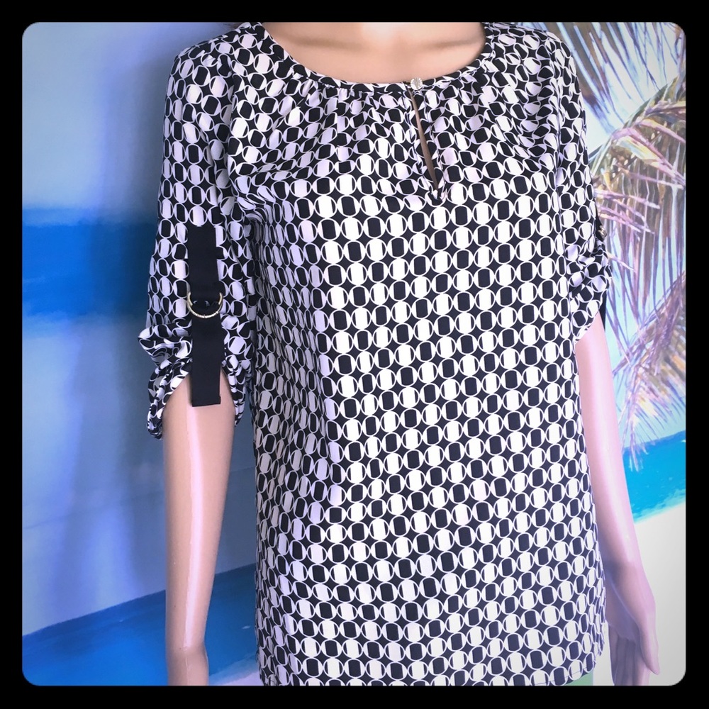 Michael Kors patterned shirt